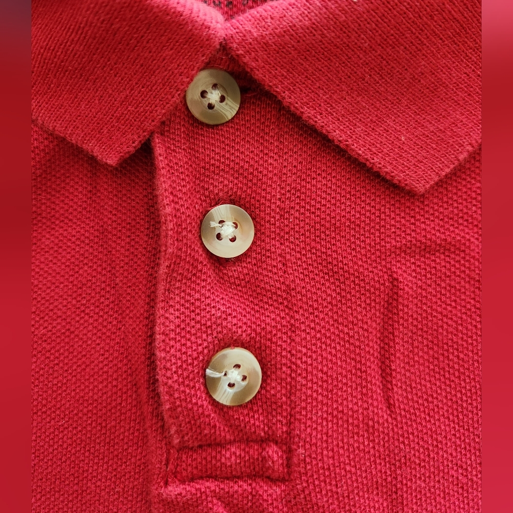 The Original Arizona Jean Company Boys' Polo Shirt, RED - 2T - Picture 3 of 6